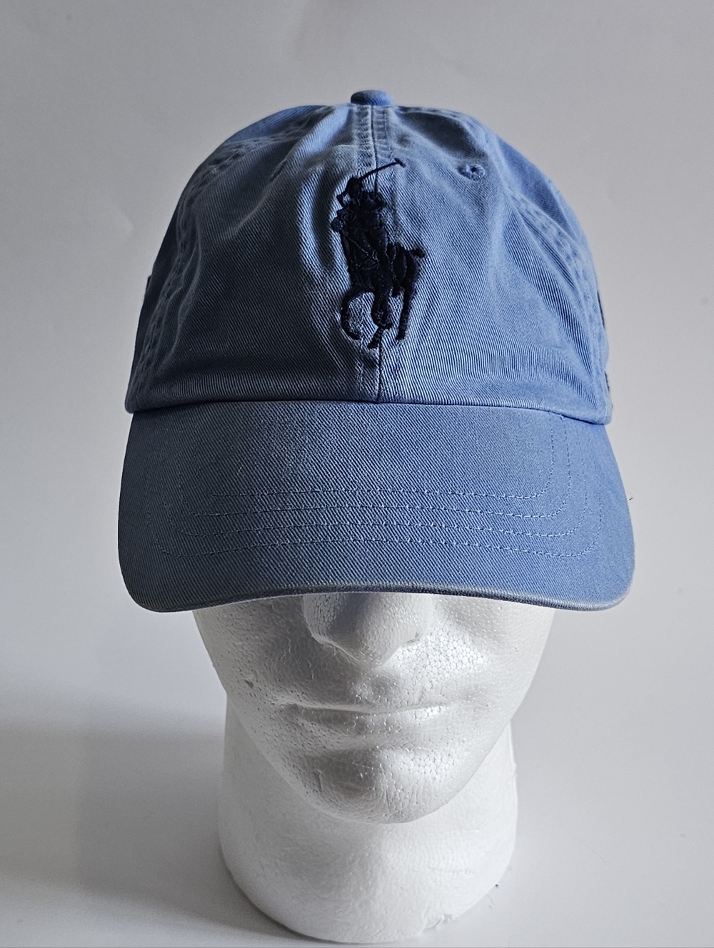 Polo Ralph Lauren Big Pony Hat Blue #3 MCMLXVII Strapback Cap